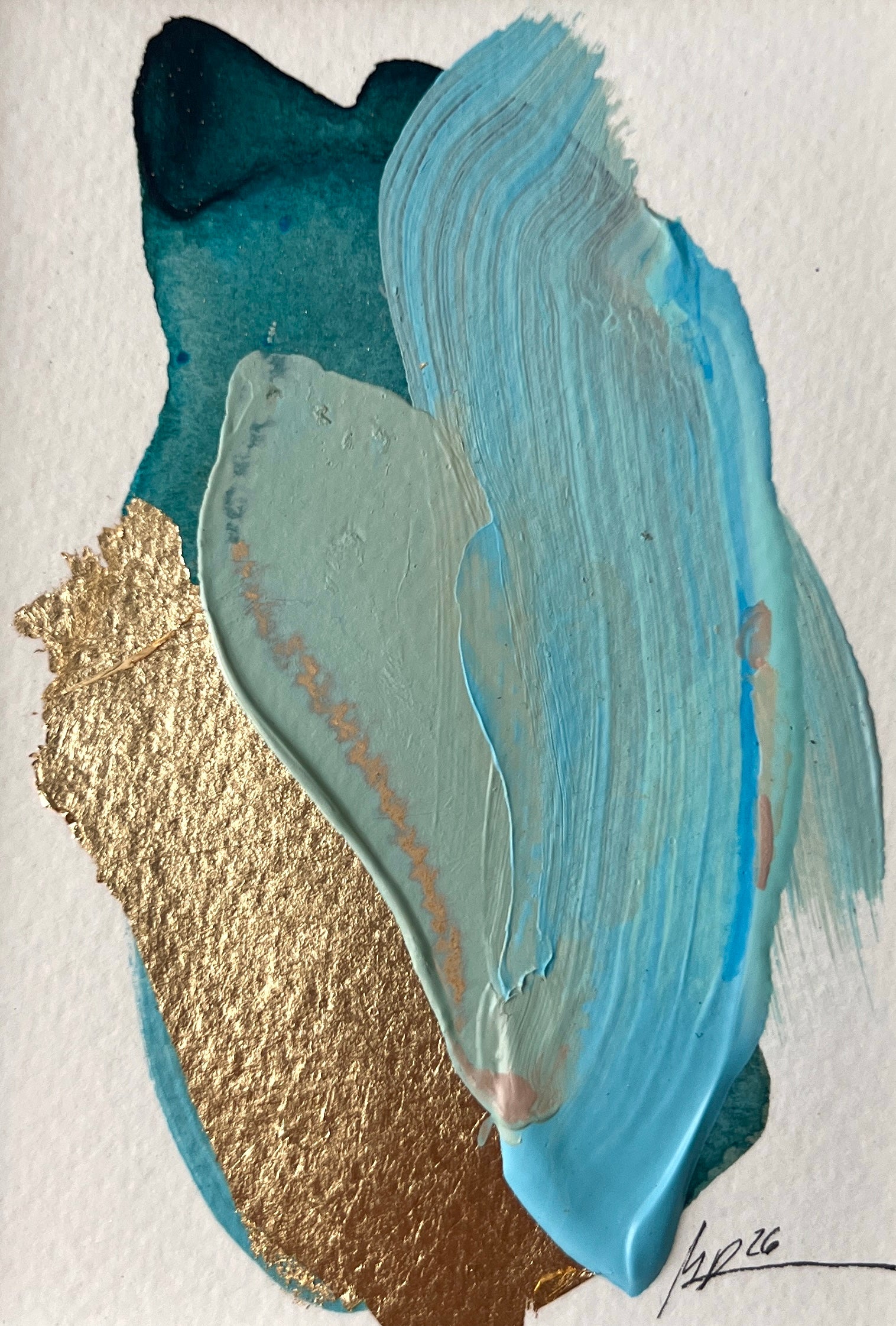 'Morning Dip' // 13x18cm