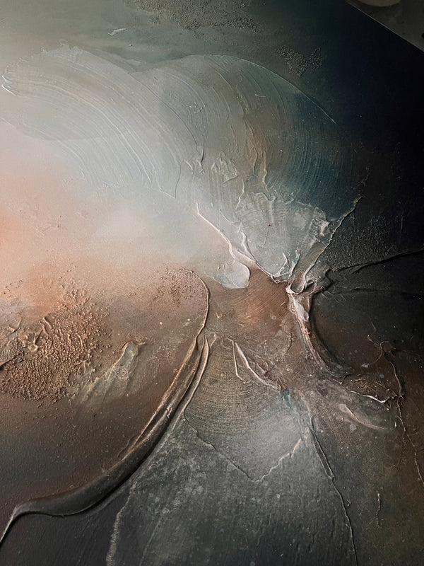 'Don't Stand in Front of Your Own Light' // 120x100cm