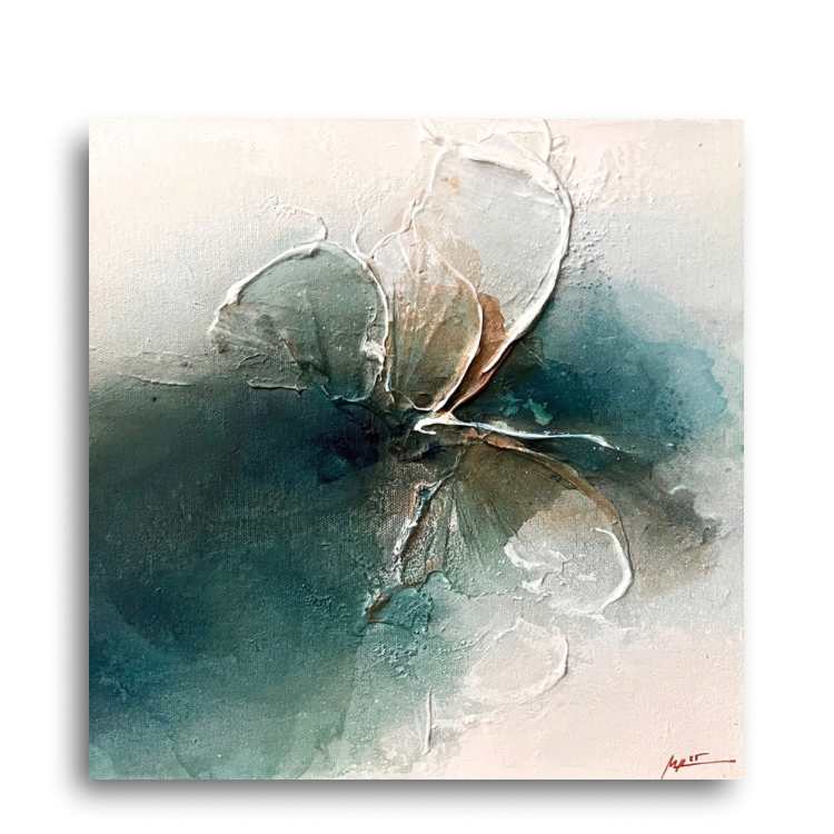 'Sending Love to the Younger Me' // 30x30cm