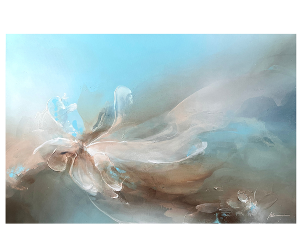 ’Too Bright to Blend In' // 120x180cm
