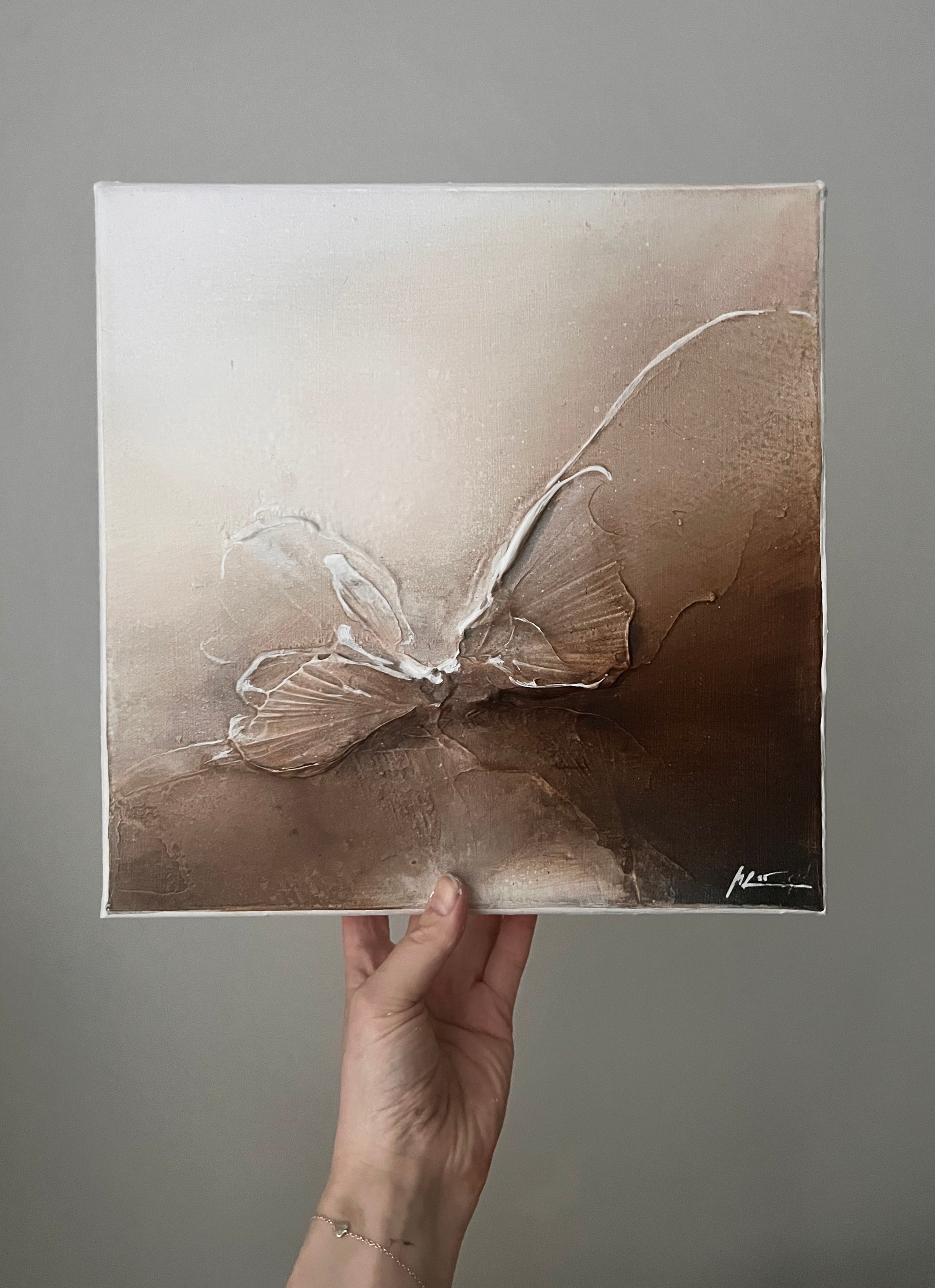 'There's No Taming My Mind' // 30x30cm