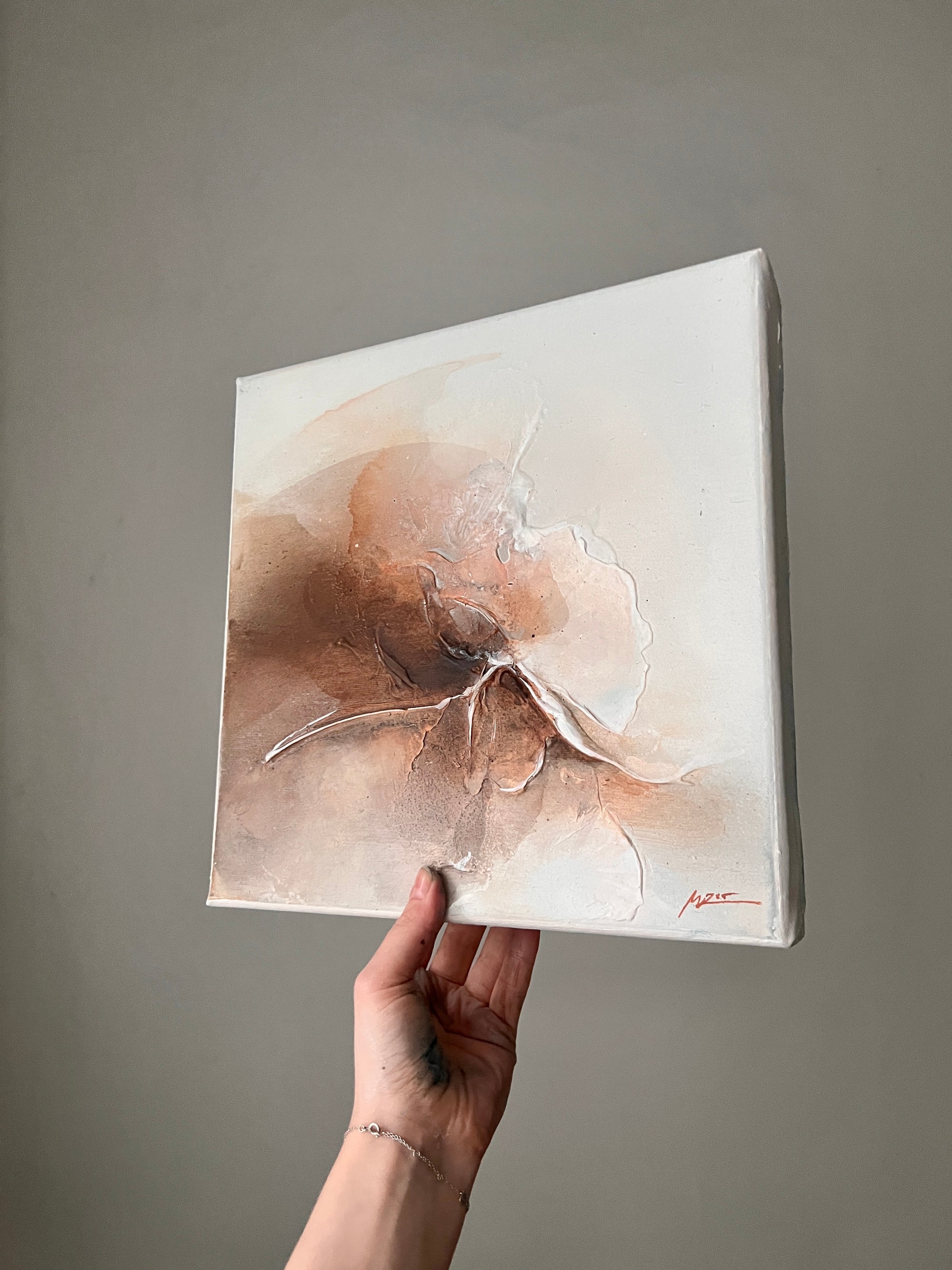 'To Be Soft Is to Be Powerful' // 30x30cm