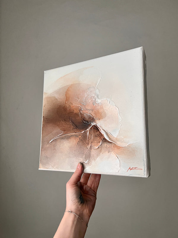 'To Be Soft Is to Be Powerful' // 30x30cm