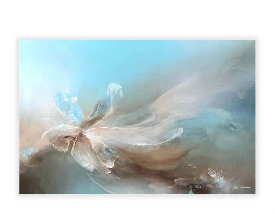 ’Too Bright to Blend In' / 120x180cm