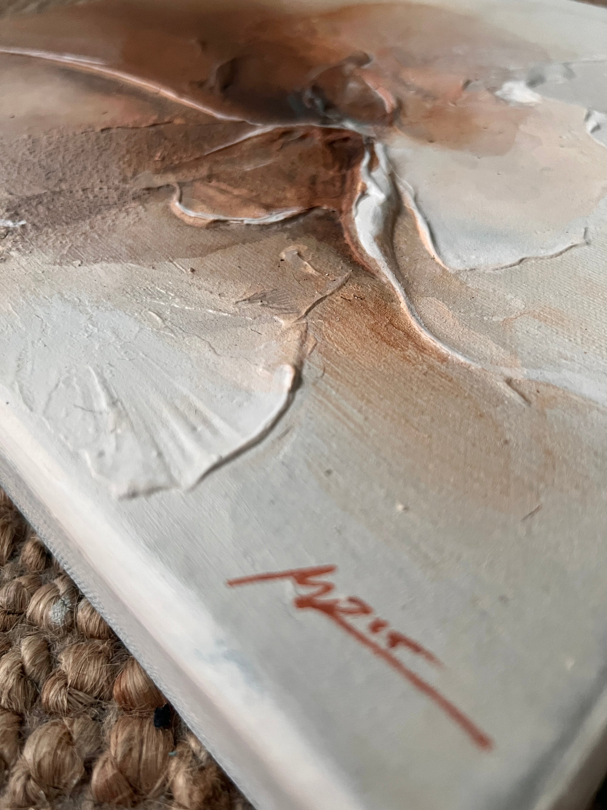 'To Be Soft Is to Be Powerful' // 30x30cm