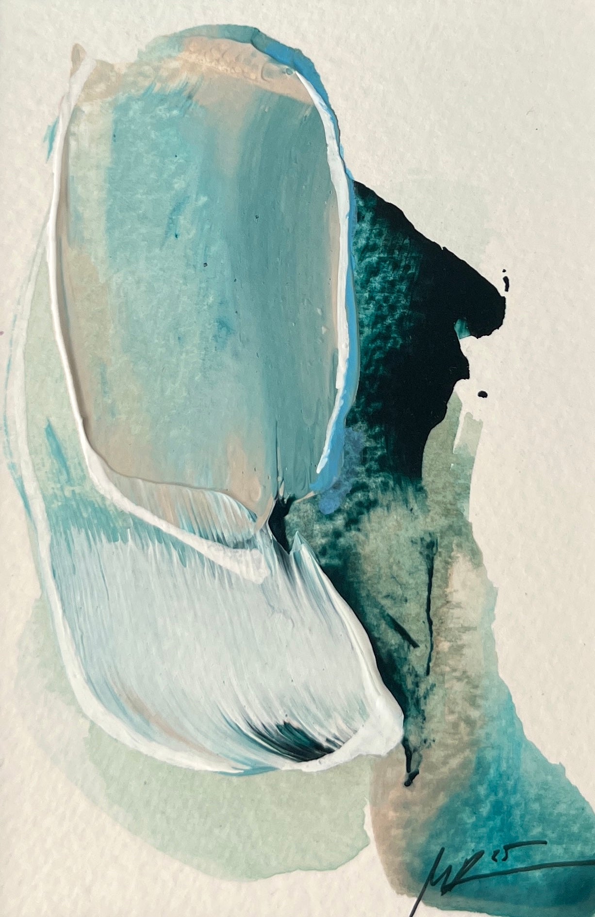 'On the Same Wavelength' // 13x18cm