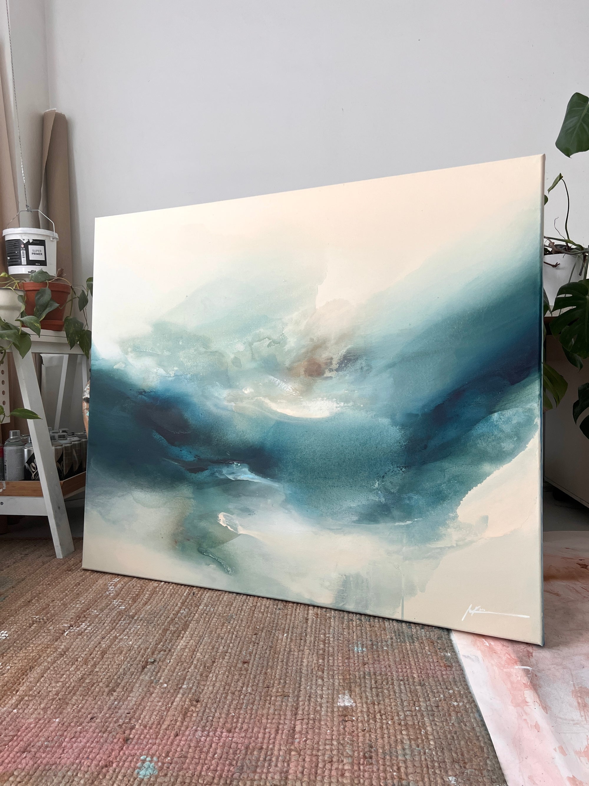 'Flow Of Thought' // 120x100cm