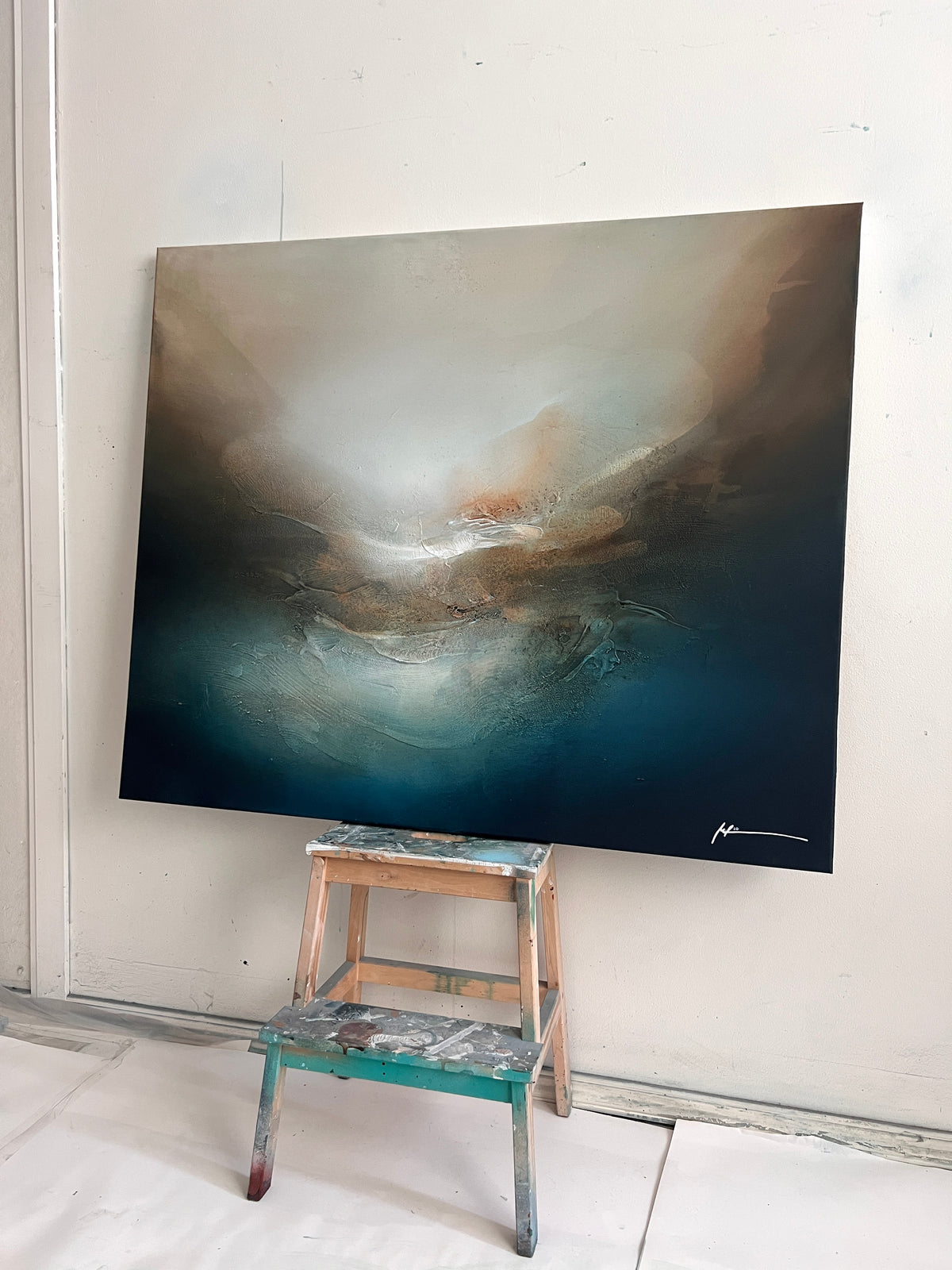 'Anchored In Light' / 100x120cm