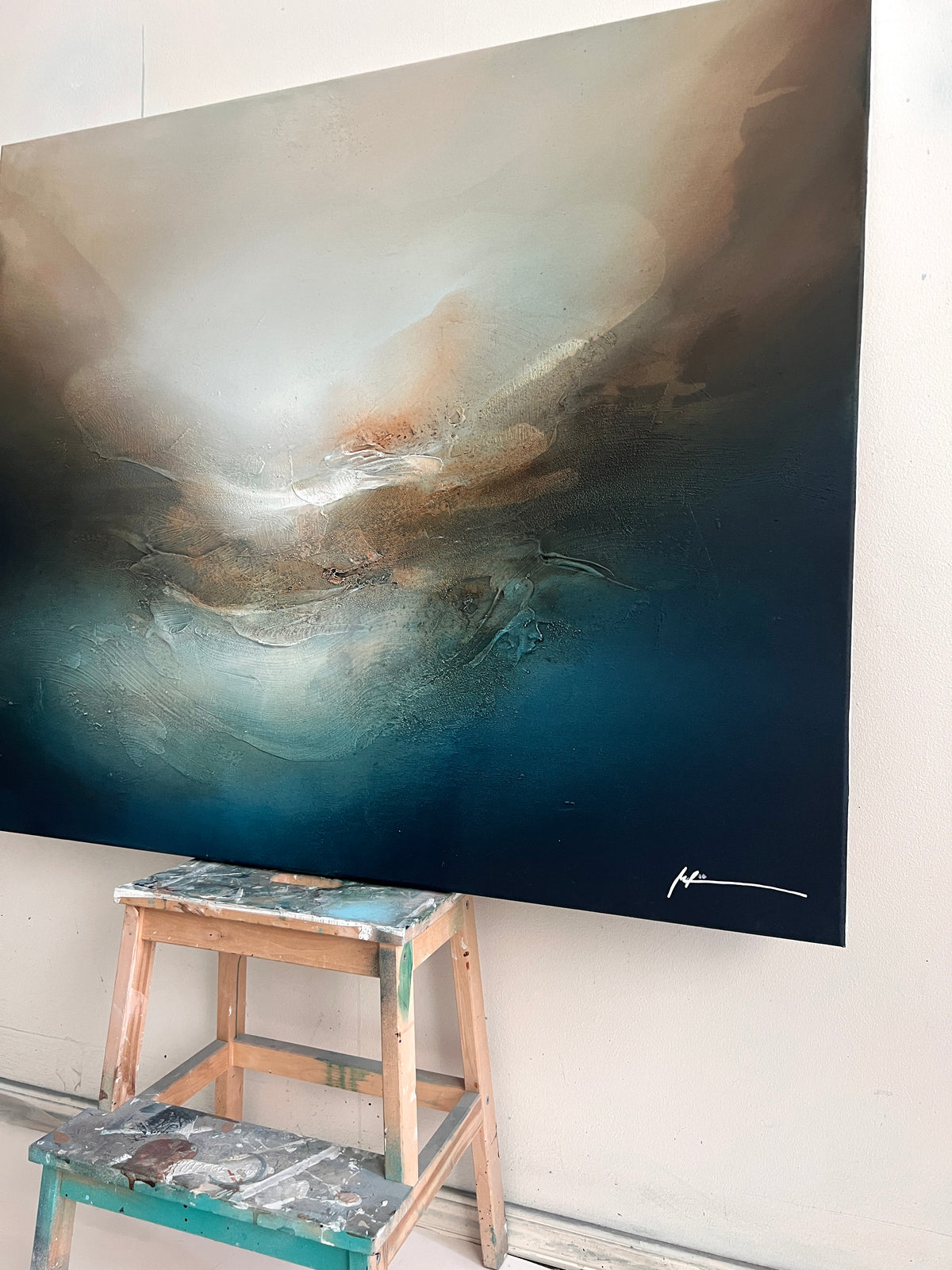 'Anchored In Light' / 100x120cm