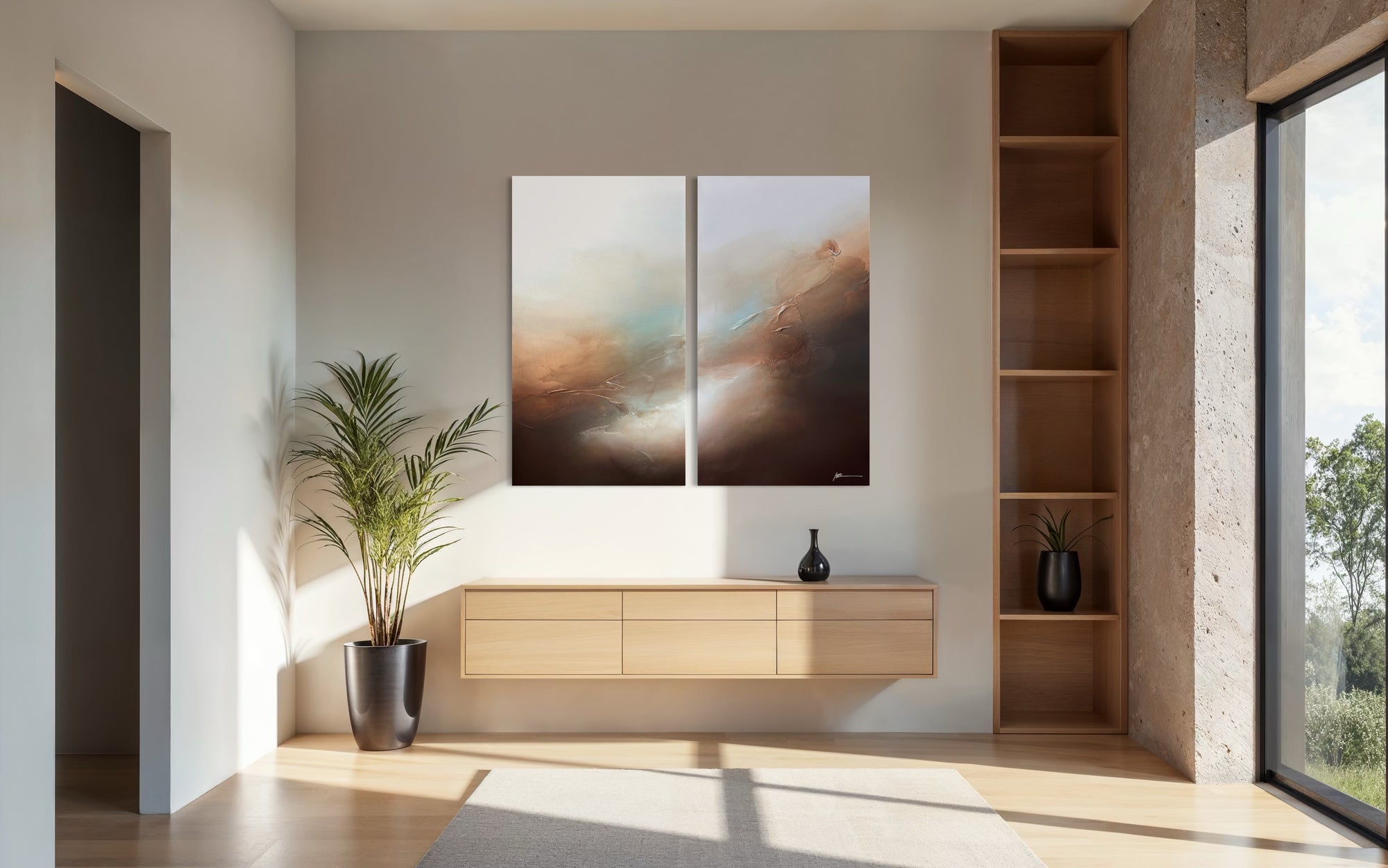 'Let the Light In' // 135x150cm
