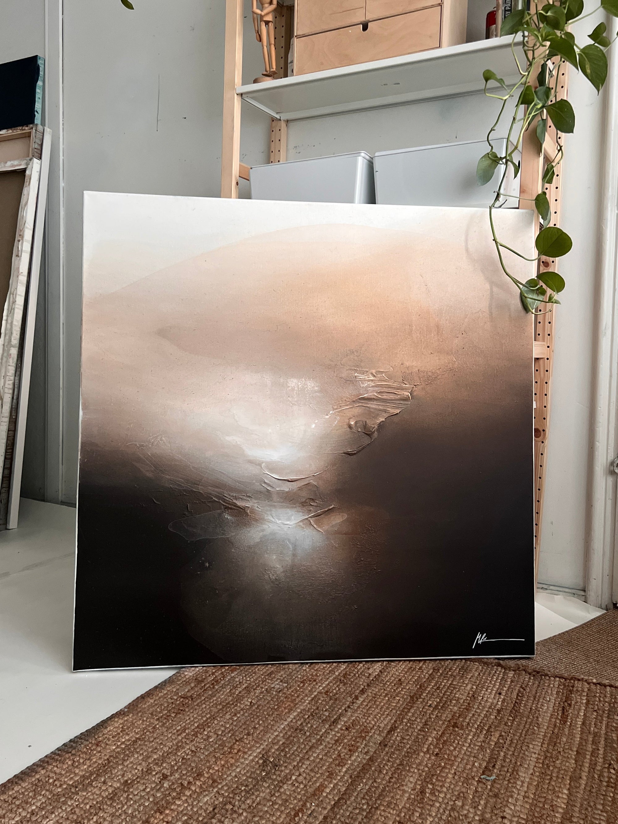 'Blinded By Your Light' // 100x100cm