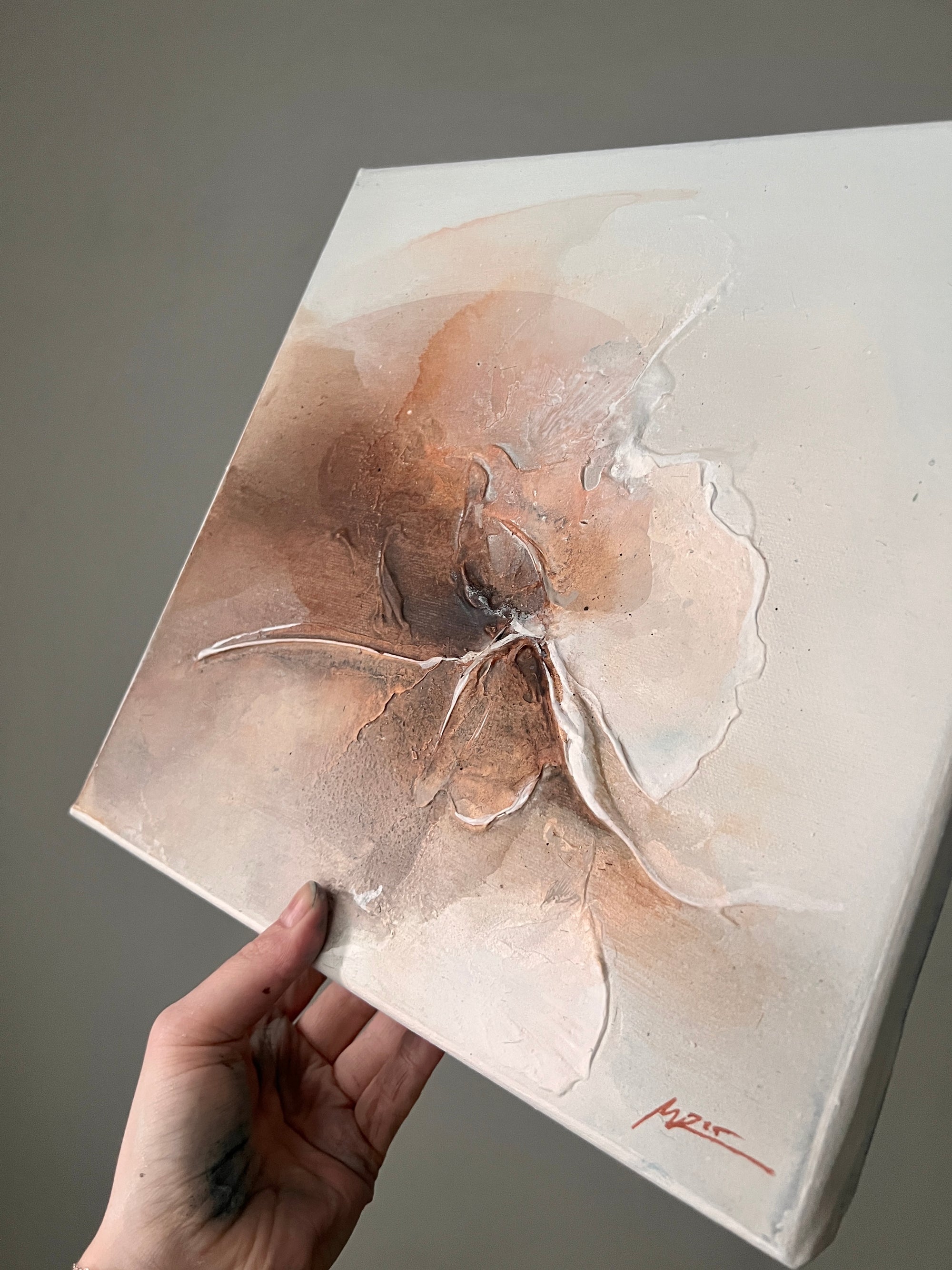 'To Be Soft Is to Be Powerful' // 30x30cm