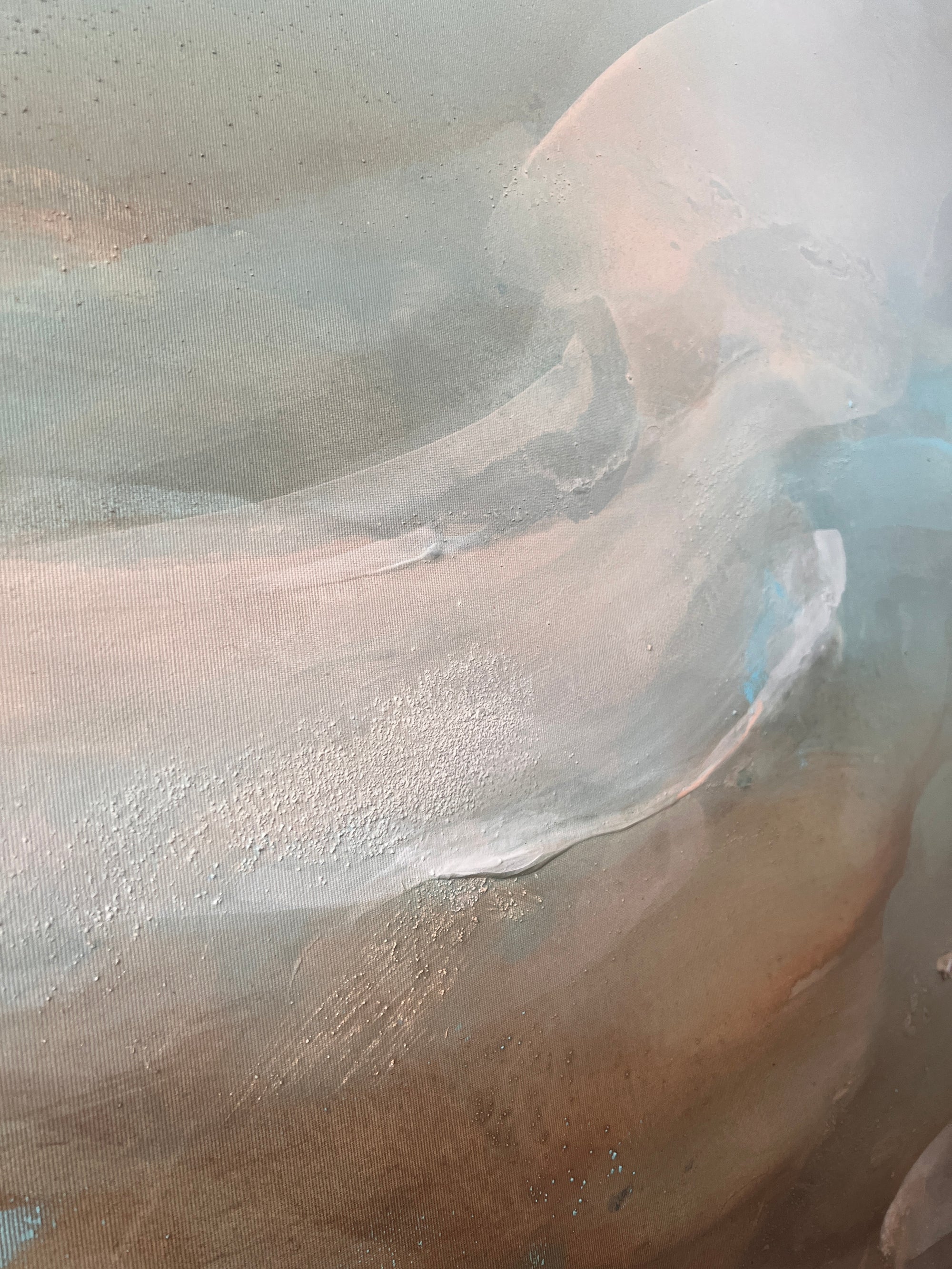 ’Too Bright to Blend In' // 120x180cm