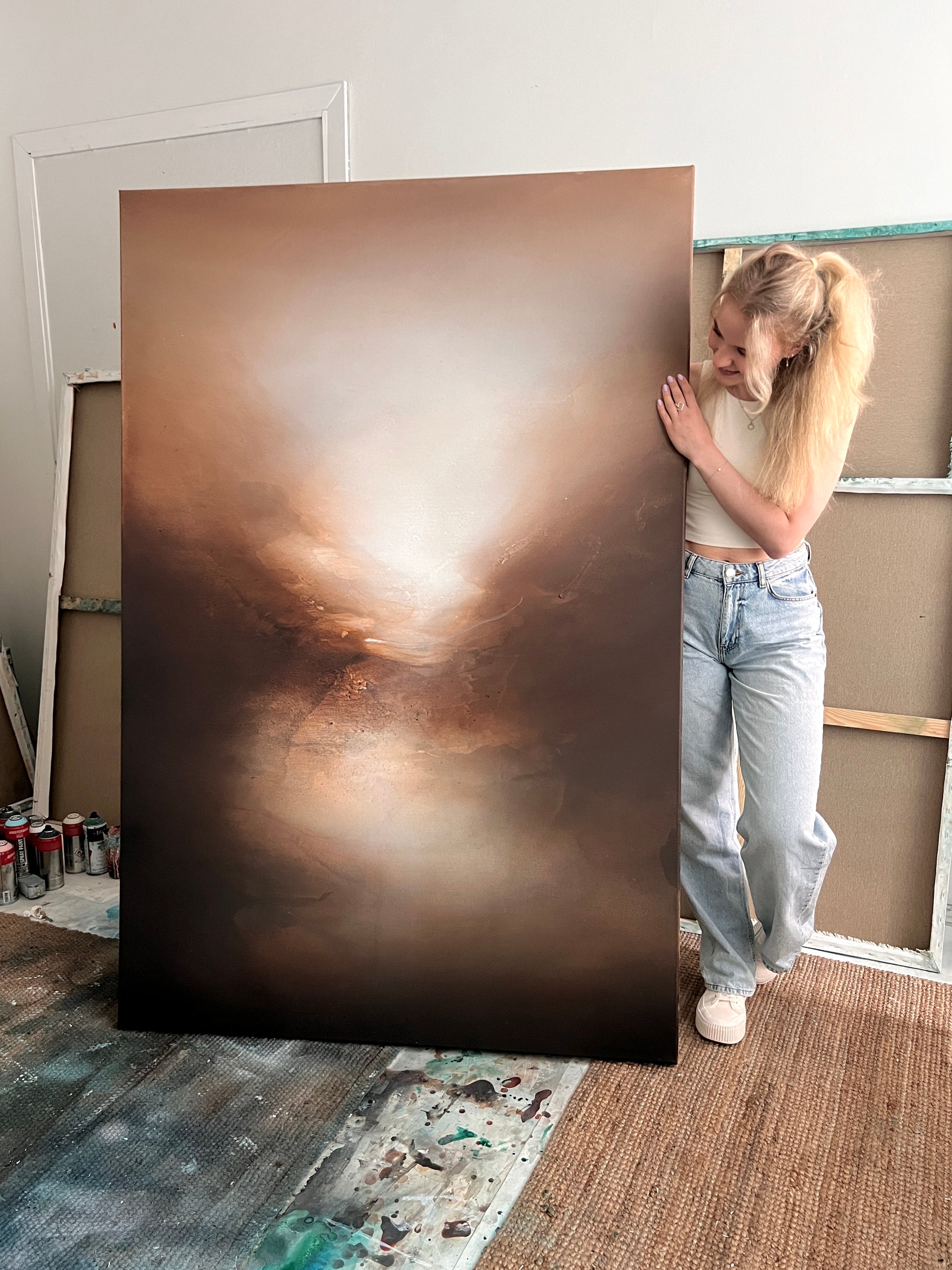 ’Just A Moon Away' // 180x120cm