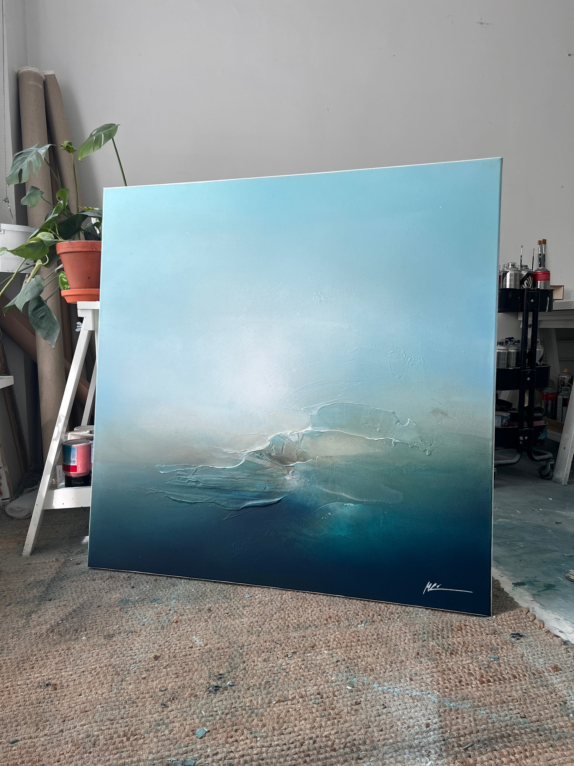 'We Share the Same Sky' // 100x100cm