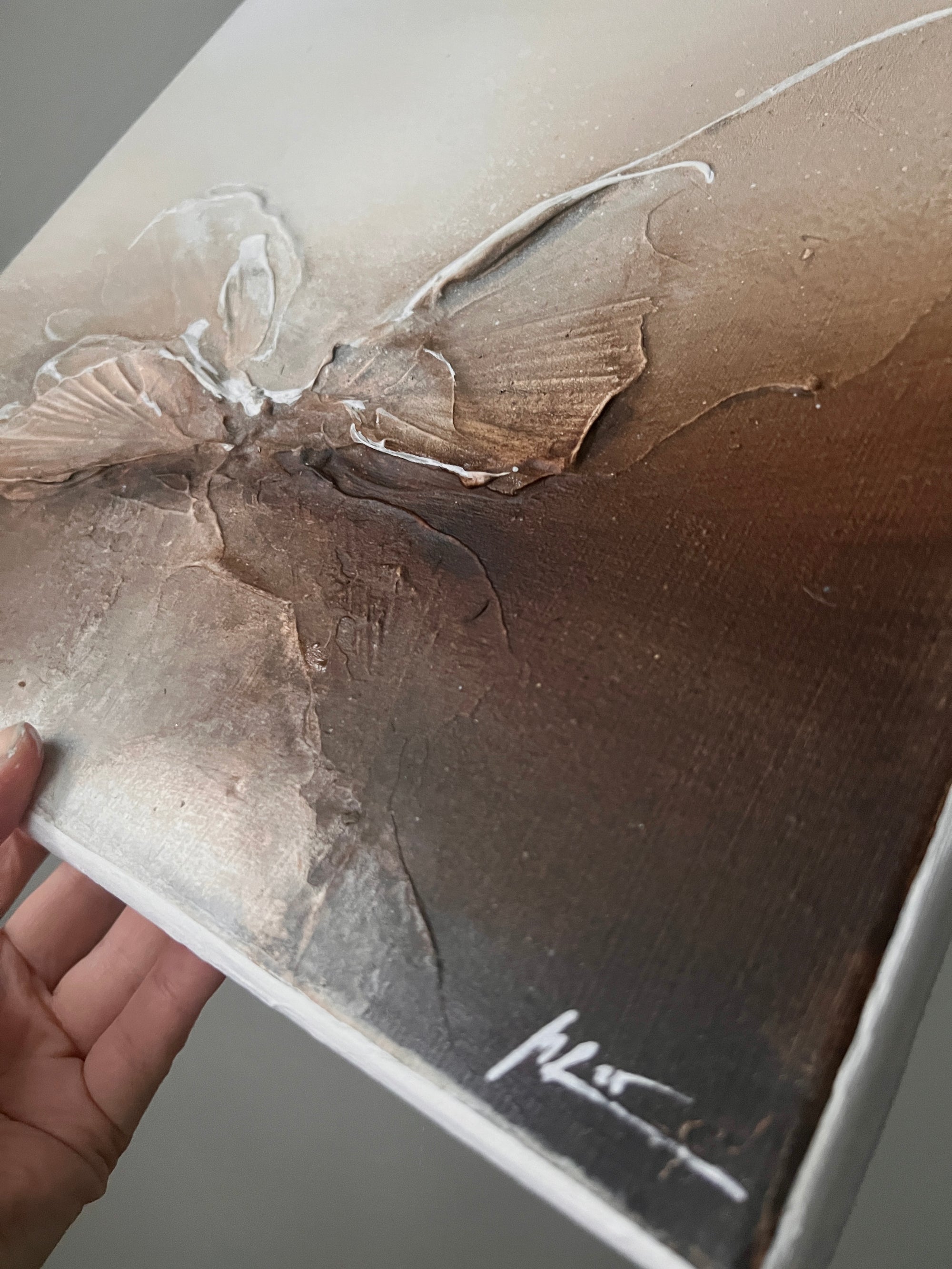 'There's No Taming My Mind' // 30x30cm