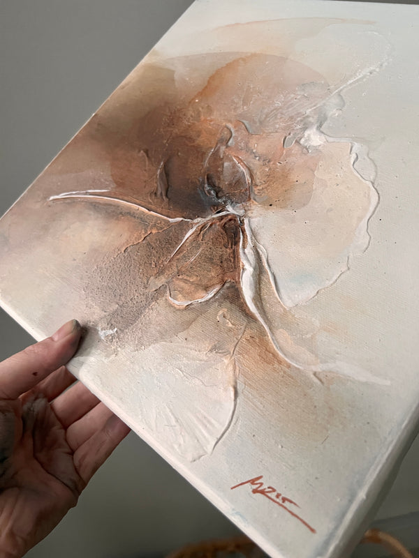 'To Be Soft Is to Be Powerful' // 30x30cm