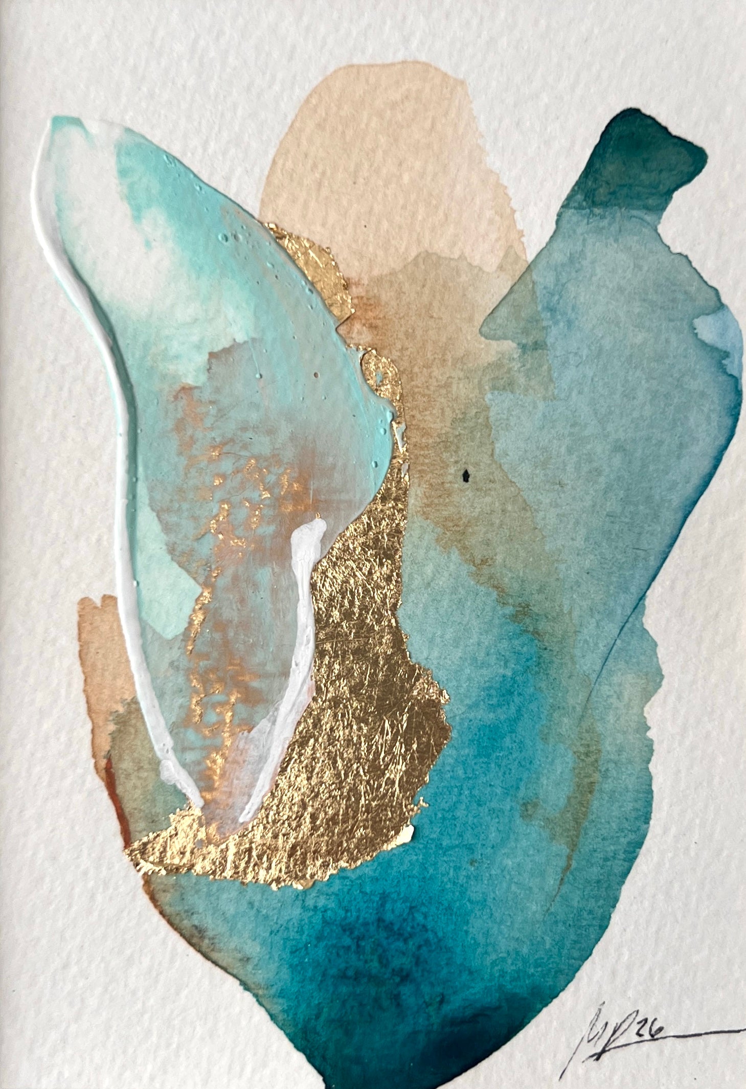 'For a Split Second' // 13x18cm