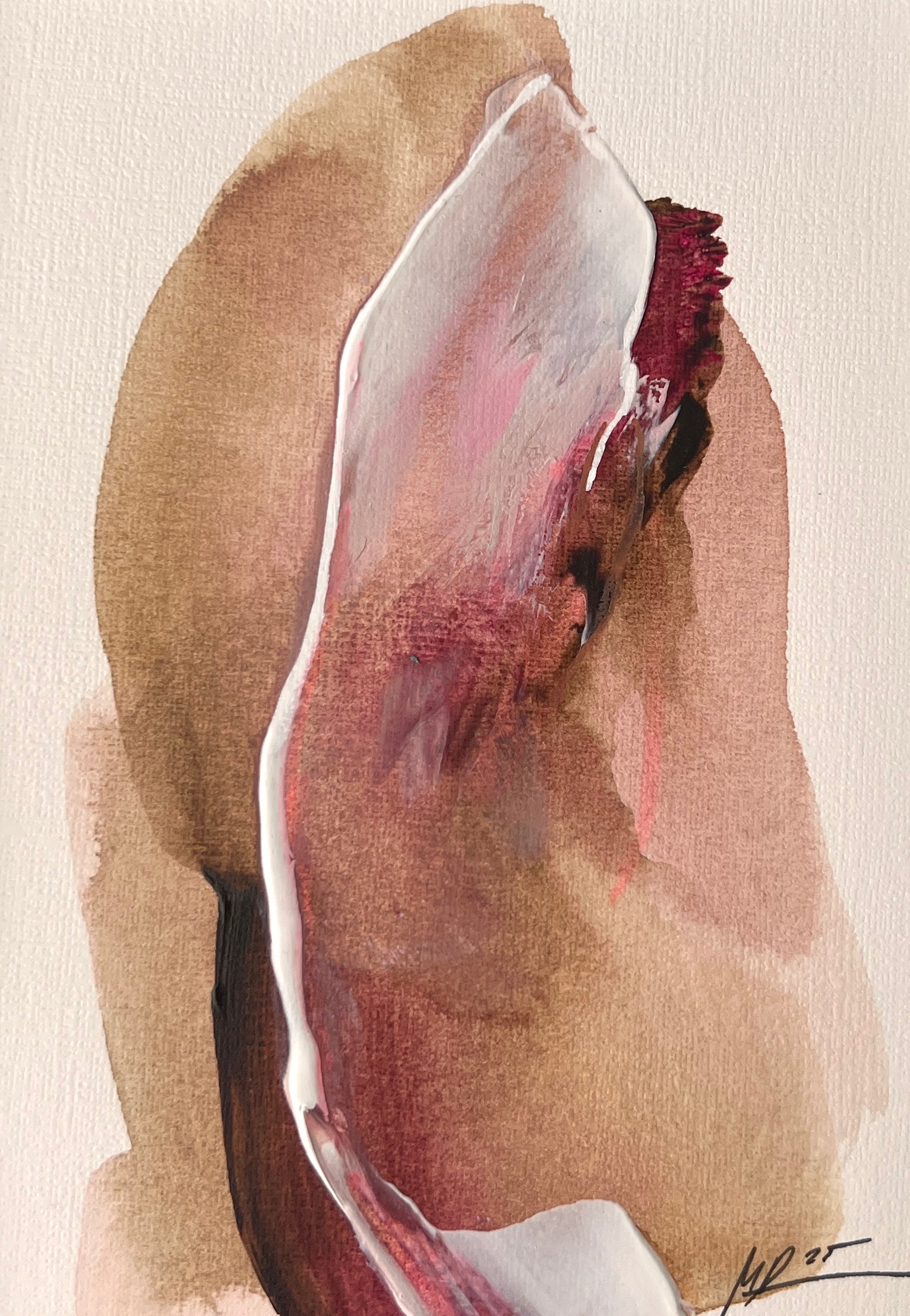 'The Only Way Is Forward' // 18x24cm