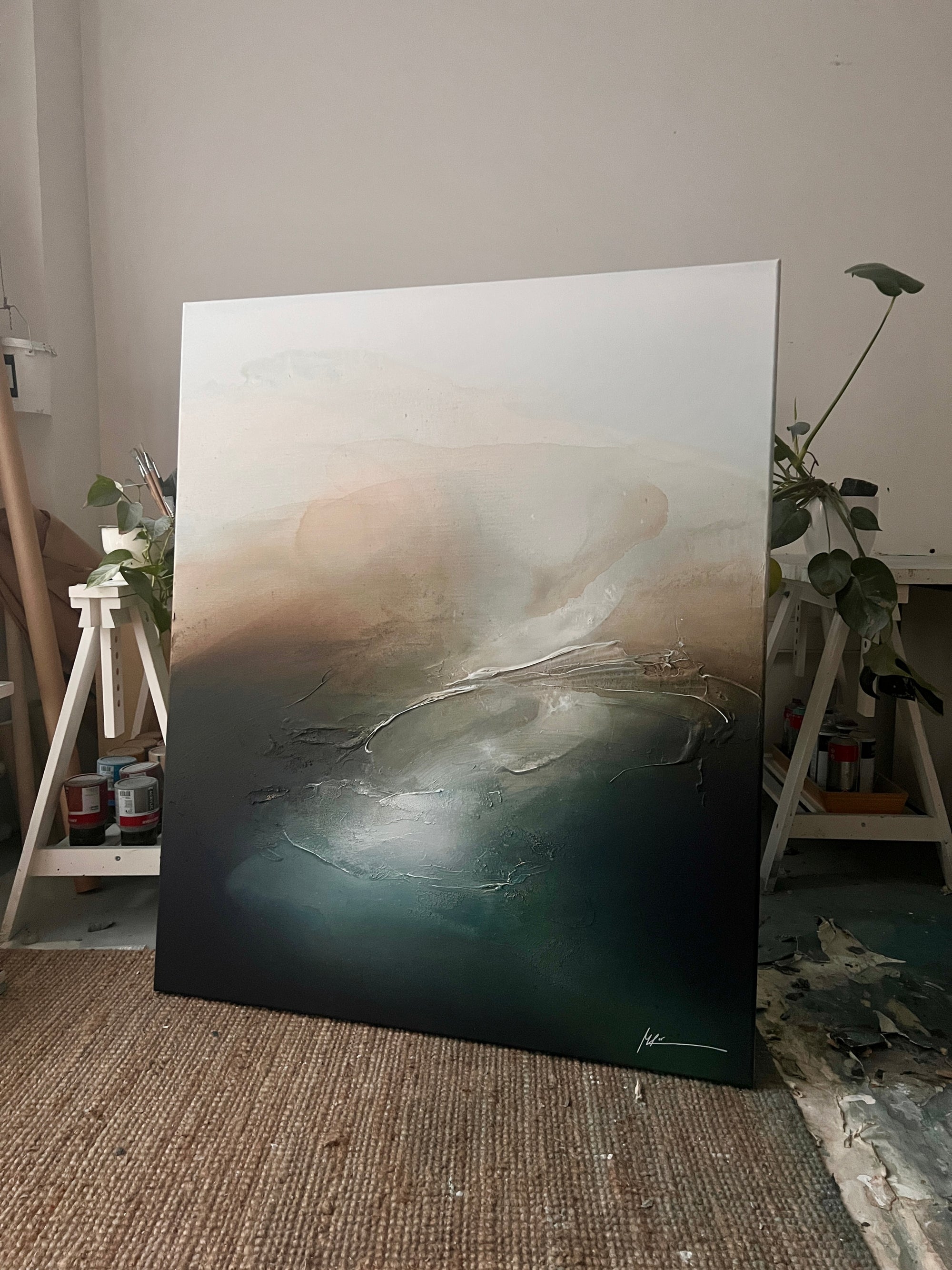 'Lighter Days Will Follow' // 120x100cm