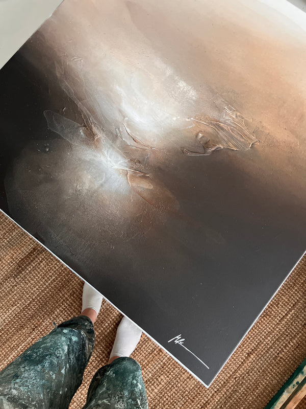 'Blinded By Your Light' // 100x100cm