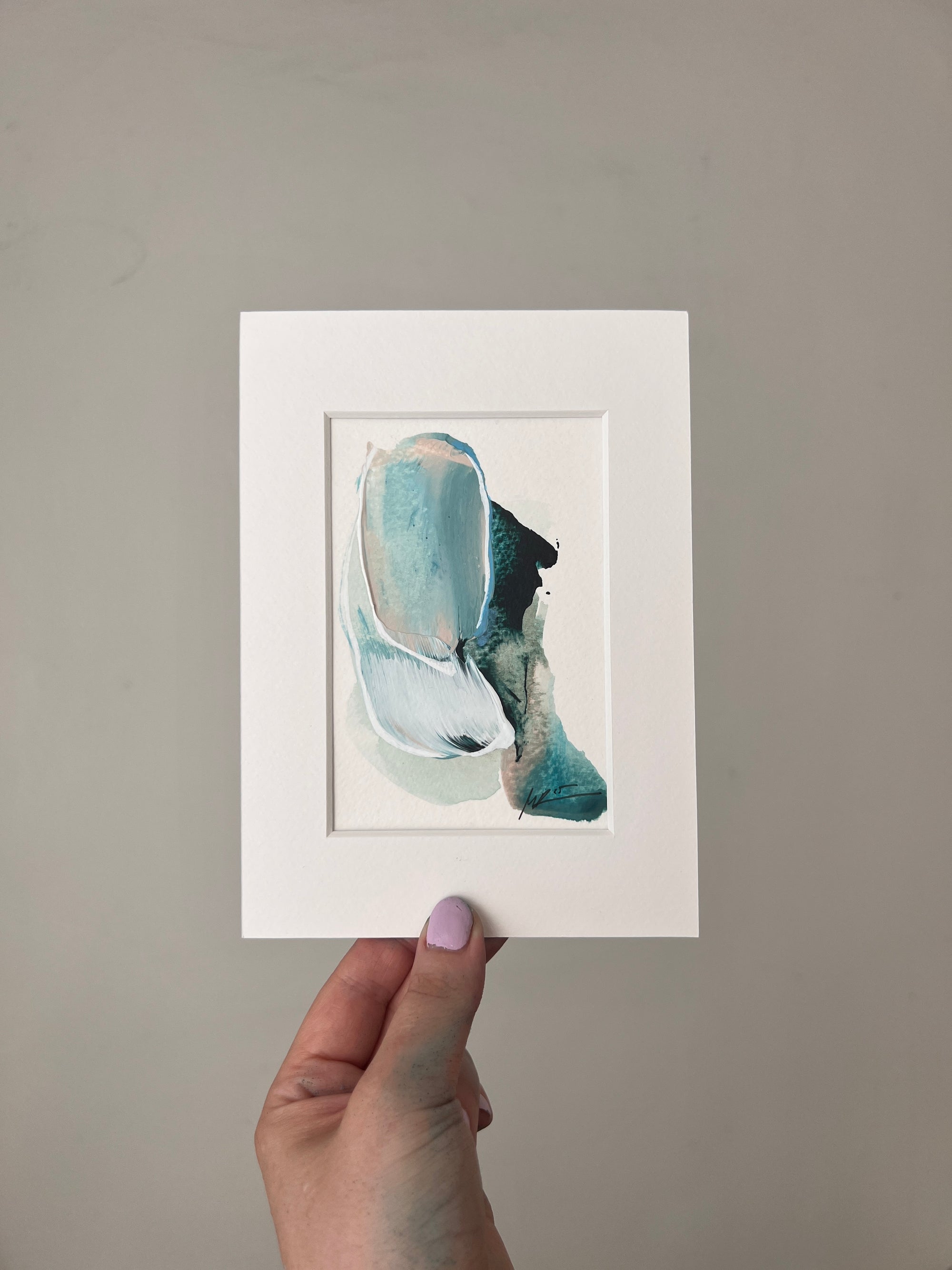 'On the Same Wavelength' // 13x18cm