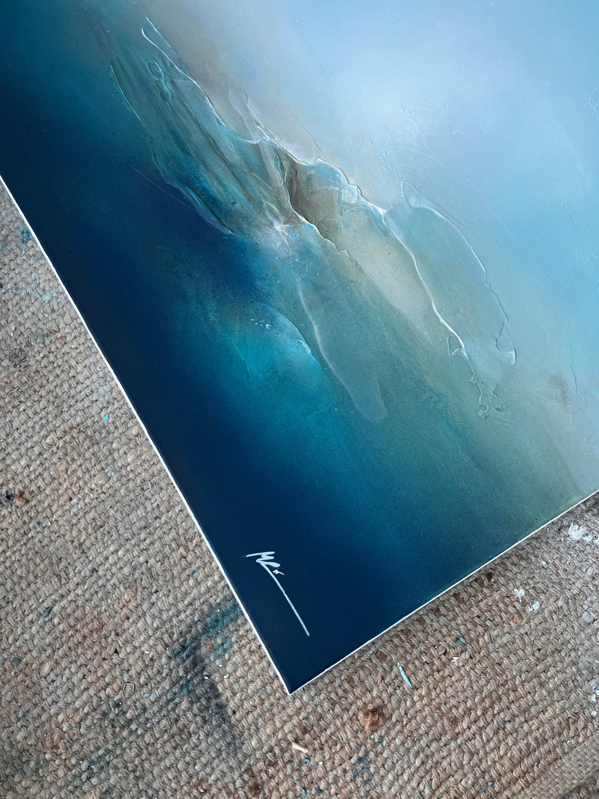 'We Share the Same Sky' // 100x100cm