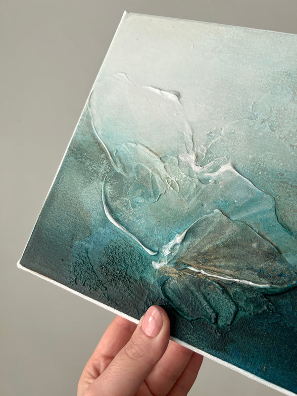 'I’ll Move Mountains' // 20x20cm