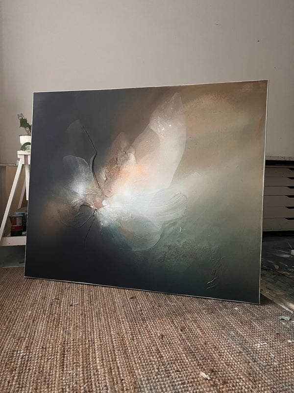 'Don't Stand in Front of Your Own Light' // 120x100cm