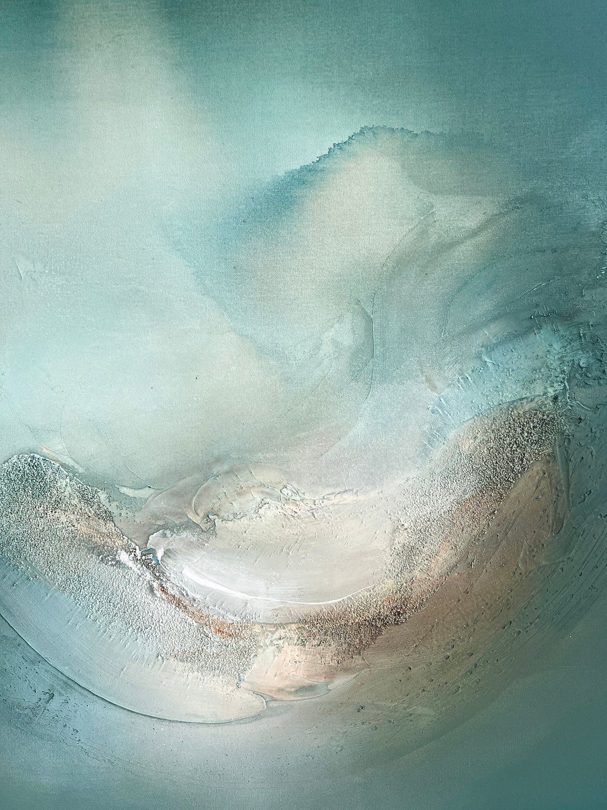'Floating Through Time' / 120x100cm