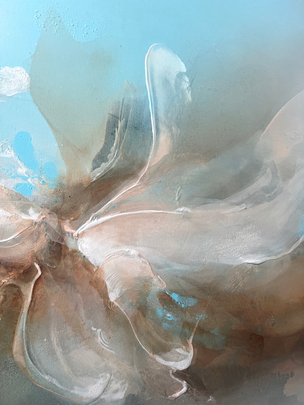 ’Too Bright to Blend In' // 120x180cm