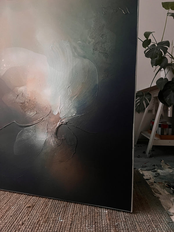 'Don't Stand in Front of Your Own Light' // 120x100cm