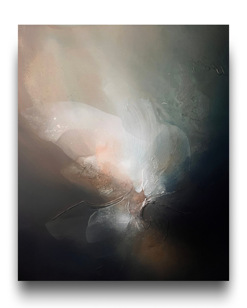 'Don't Stand in Front of Your Own Light' // 120x100cm