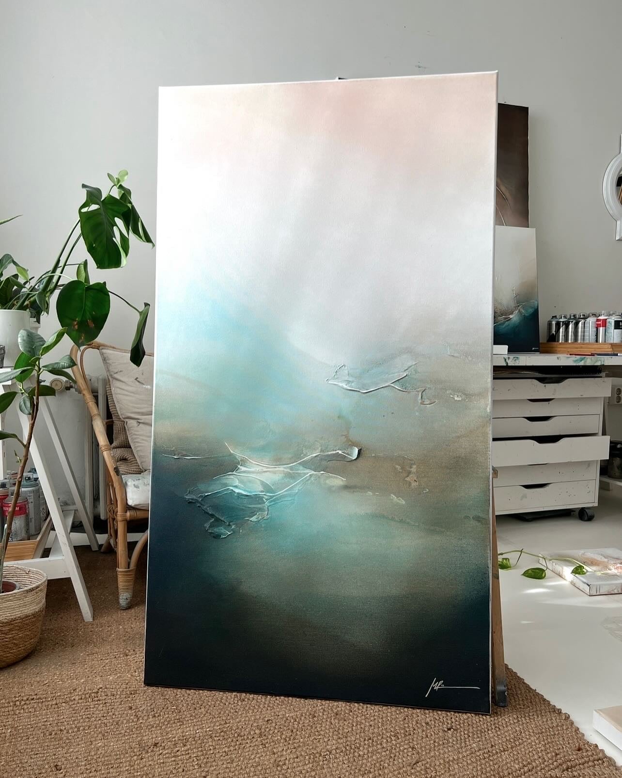 'Morning Bliss' // 135x75cm