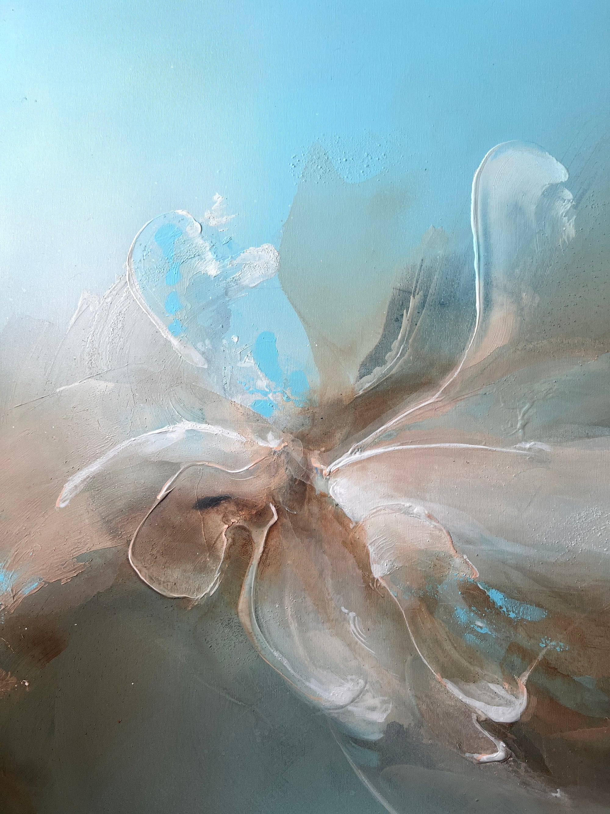 ’Too Bright to Blend In' // 120x180cm