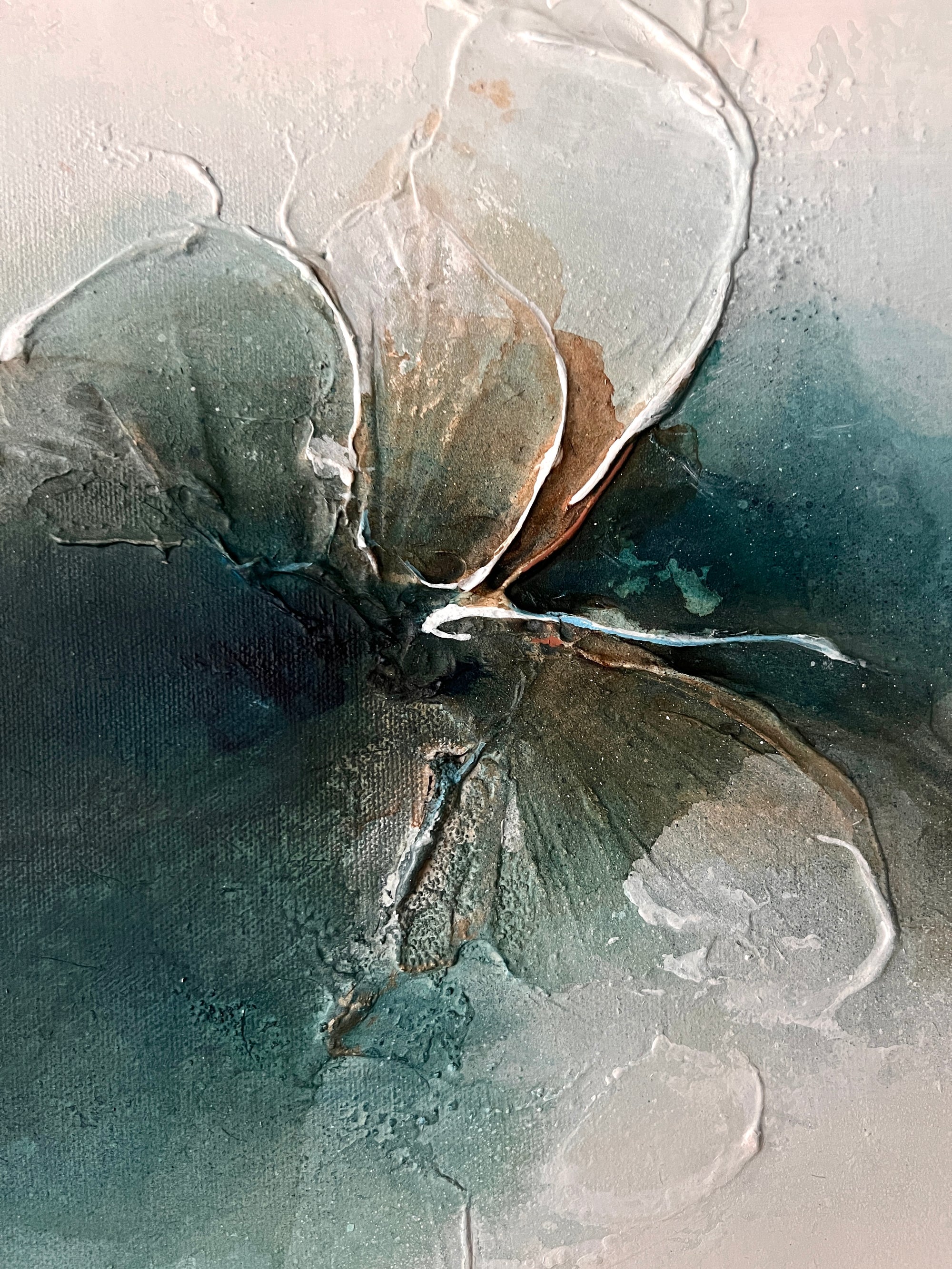 'Sending Love to the Younger Me' // 30x30cm